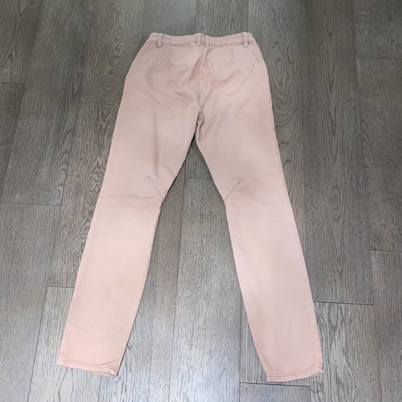 ESPRIT Slim Chino Fit Jeans. Waist 34 reg. Light pink. - Picture 2 of 3